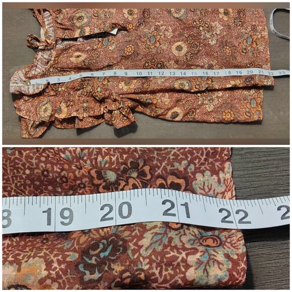 Ulla Johnson Ruffle Sleeveless Floral Elisa In Rosebud Top Size 2 - Picture 8 of 16